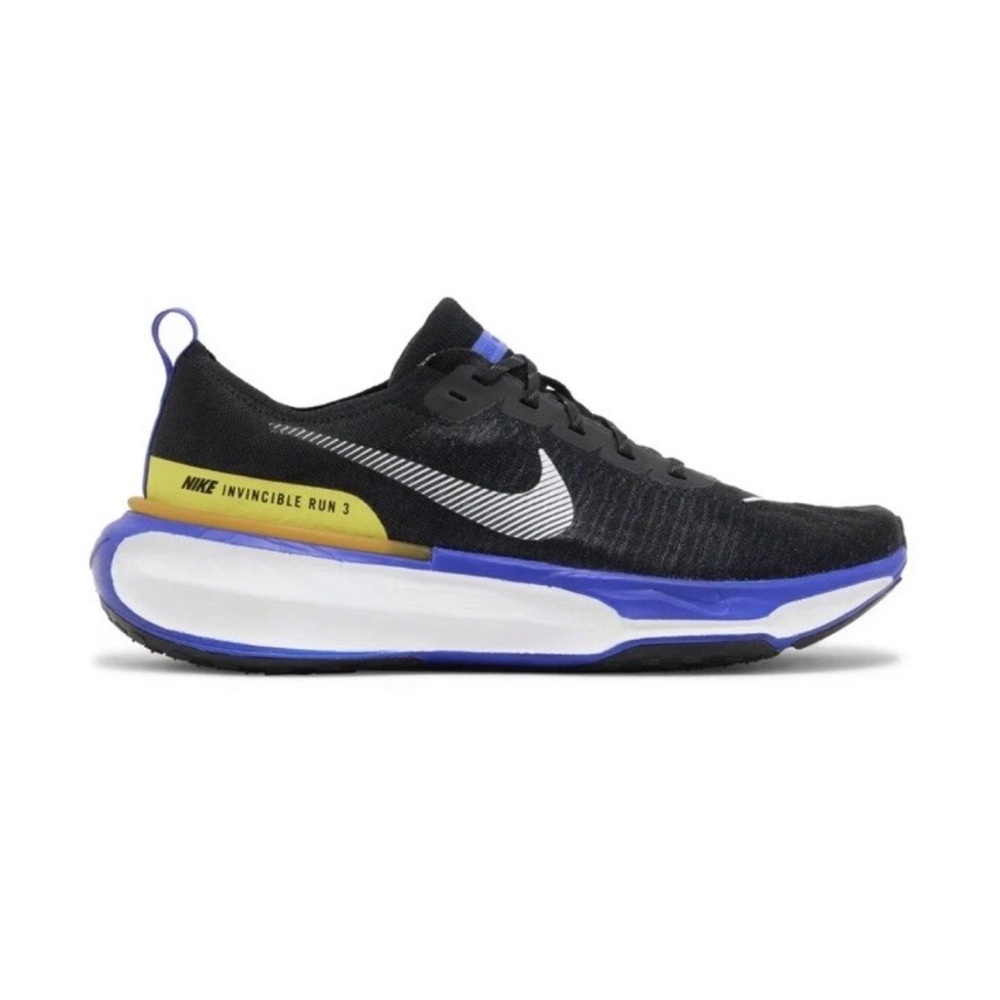 Nike Men's Black and Blue Running Shoes